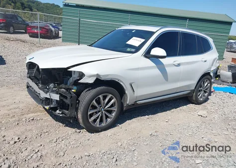 2022 BMW X3 xDrive30I из США, поврежденный, VIN 5UX53DP09N9K53801